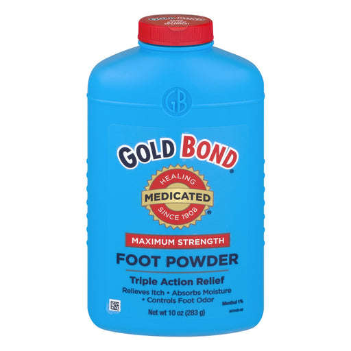 Gold Bond Gold Bond Maximum Strength Medicated Foot Powder , 10 Oz Personal Care Dodger Blue