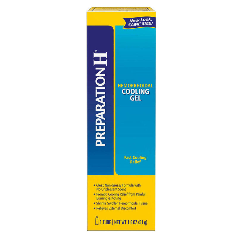 Preparation H Preparation H Hemorrhoidal Cooling Gel With Aloe, 1.8 Oz Medicine Cabinets Dark Cyan