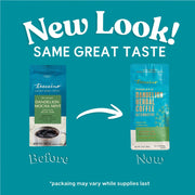 Teeccino Dandelion Mocha Mint Herbal Coffee Herbal Coffee Dark Cyan 10 ounce ground