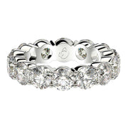 Bids.com Round Cut Lab Grown Diamond Eternity Ring in 14k White Gold (6 cttw FG/VS2) Rings White Smoke 4 / White Gold,4.5 / White Gold,5 / White Gold,5.5 / White Gold,6 / White Gold,6.5 / White Gold,7 / White Gold,7.5 / White Gold,8 / White Gold,8.5 / White Gold,9 / White Gold