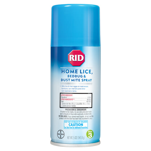 RID RID Home Lice, Bedbug & Dust Mite Spray, Step 3 5 Oz Shampoo Light Gray