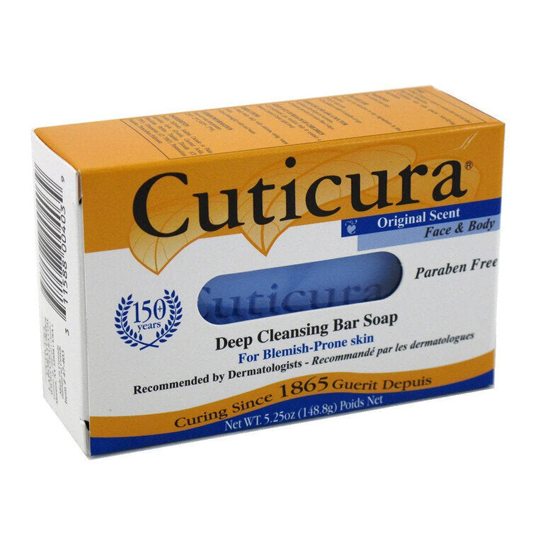 Cuticura Cuticura Medicated Antibacterial Soap Original Formula Skin Care White Smoke