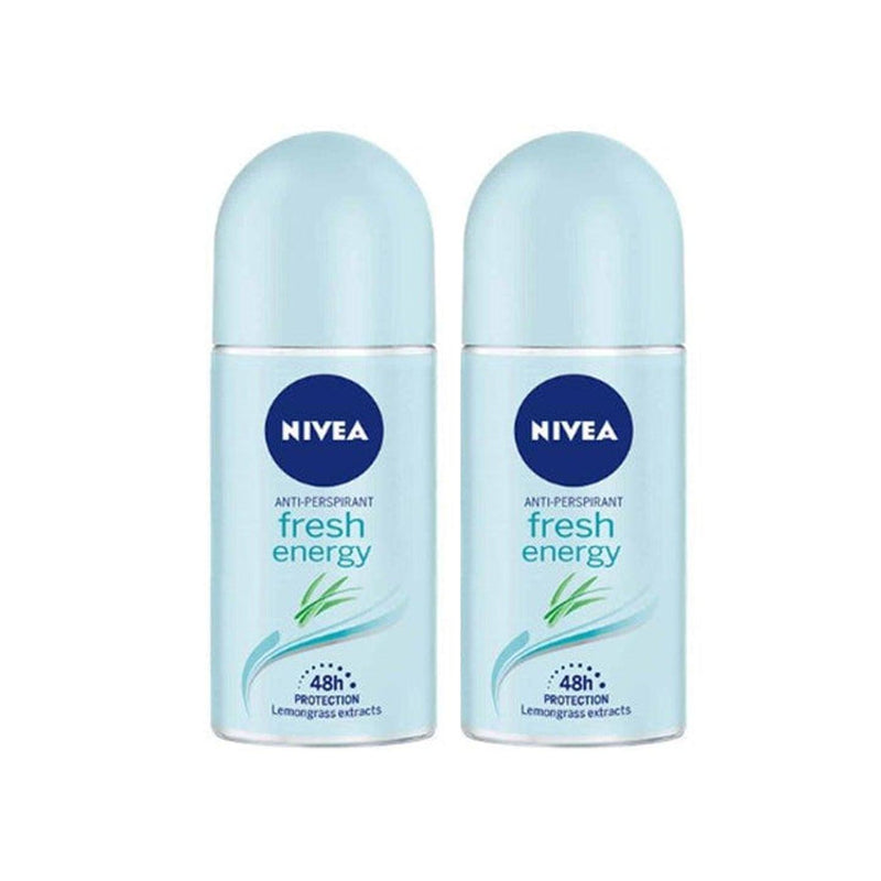 Nivea Nivea Energy Fresh Roll On Deodorant 50 Ml Deodorant Powder Blue