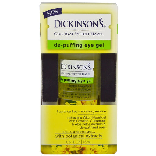 Dickinson's Dickinson's Original Witch Hazel De-Puffing Eye Gel 0.5 Oz Skin Care Goldenrod
