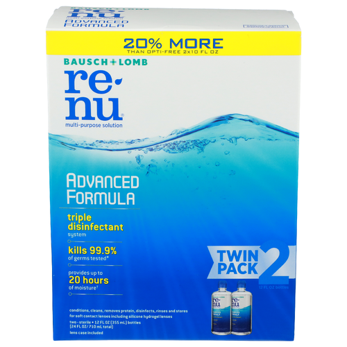 ReNu ReNu Fresh Multi-Purpose Solution, Twin Value Pack Personal Care Lavender