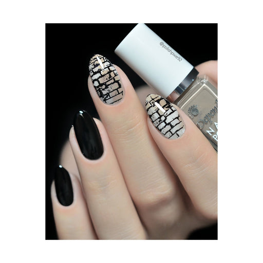 UberChic Beauty Texture-licious-02 Stamping Plate Dark Gray
