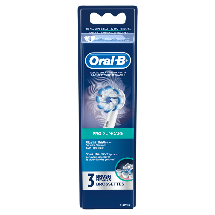Oral B Oral B Pro Gum Care Electric Toothbrush Replacement Brush Head Refills Oral Care Midnight Blue
