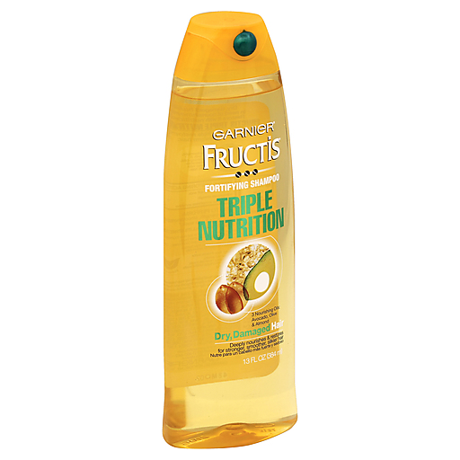 Fructis Fructis Garnier Triple Nutrition Dry Damaged Hair Shampoo Shampoo Goldenrod