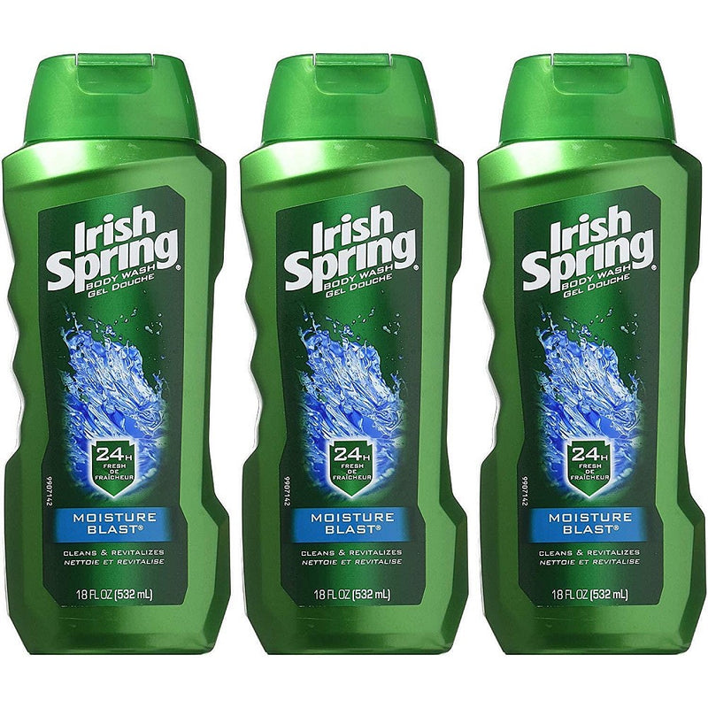 Irish Spring Irish Spring Moisture Blast Body Wash 18 Fl Oz Body Wash White Smoke