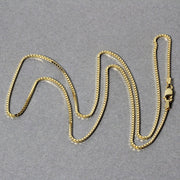 Bids.com 14k Yellow Gold Classic Box Chain 1.1mm Necklaces Dark Gray 16 / Yellow Gold,18 / Yellow Gold,20 / Yellow Gold,22 / Yellow Gold,24 / Yellow Gold,30 / Yellow Gold