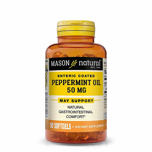 Mason Natural Mason Natural Peppermint Oil 50 Mg Enteric Coated Softgels - 90ct Vitamins & Supplements White Smoke