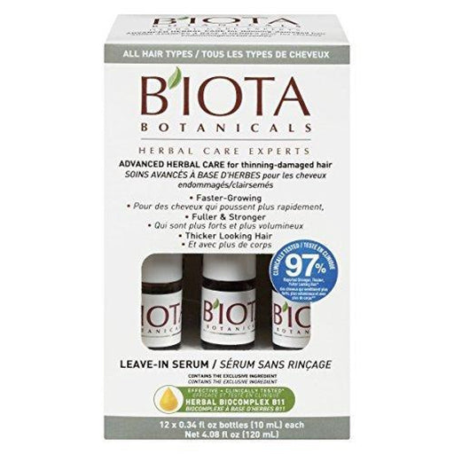 B'iota B'iota Botanicals Advanced Herbal Care Leave-in Serum,12 Count ,0.34 Oz Hair Care Lavender