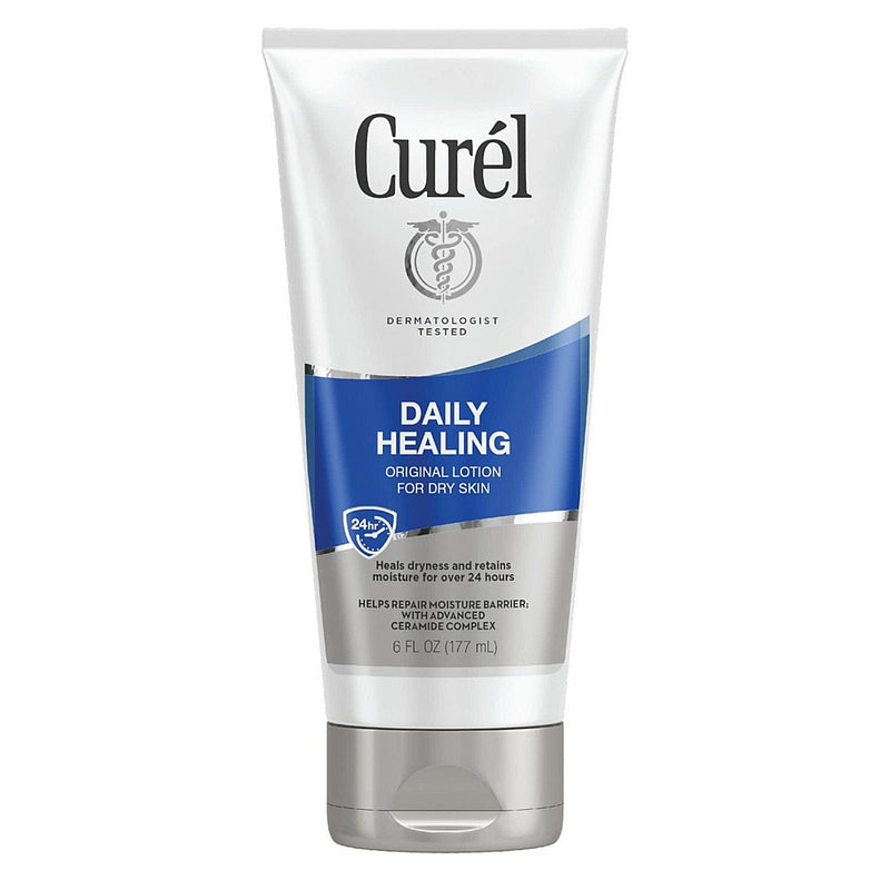 Curel Curel Daily Healing Original Lotion For Dry Skin 6 Fl. Oz. Tube Lotion & Moisturizer White Smoke