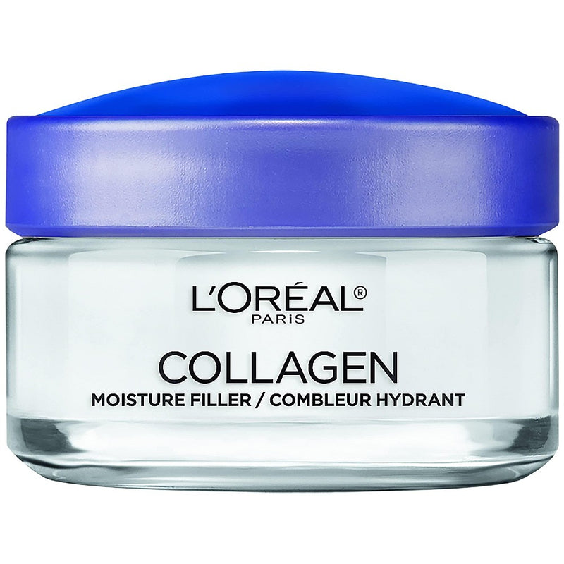 L'Oreal Paris L'Oreal Paris Skin Expertise Collagen Moisture Filler Daily Moisturizer Day/Night Cream - 1.7 Oz Health & Beauty White Smoke