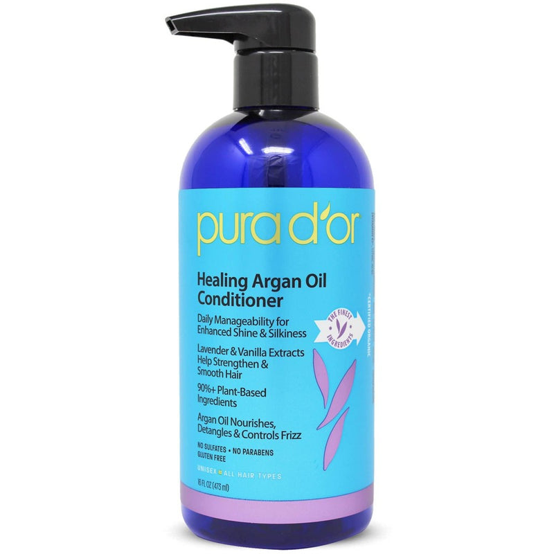 Pura D'or Pura D'or Healing Conditioner For Dry, Damaged, Frizzy Hair Conditioners White Smoke