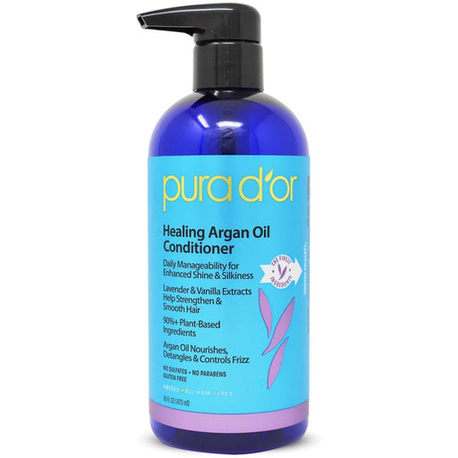 Pura D'or Pura D'or Healing Conditioner For Dry, Damaged, Frizzy Hair Conditioners White Smoke