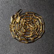 Bids.com 14K Yellow Gold Wide Paperclip Chain (3.3mm) Necklaces Dim Gray 16.25 / Yellow Gold,18 / Yellow Gold,20 / Yellow Gold,24 / Yellow Gold