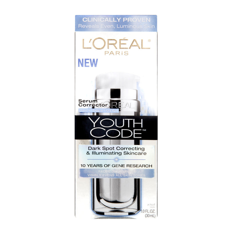 L'Oreal L'Oreal Paris Youth Code Dark Spot Corrector Serum 1 Fl Oz Skin Care White Smoke