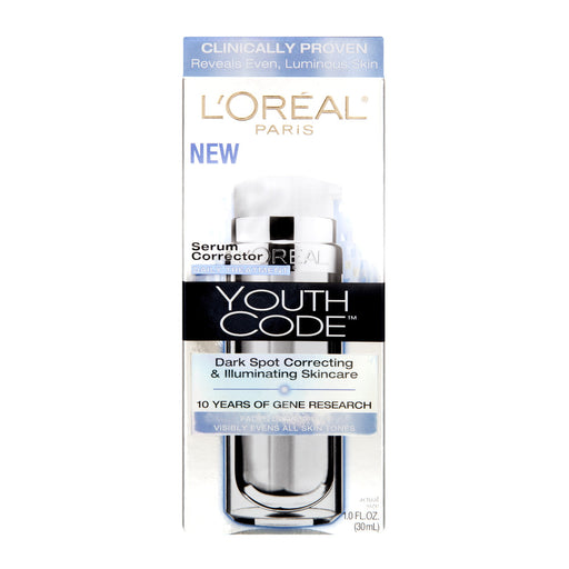 L'Oreal L'Oreal Paris Youth Code Dark Spot Corrector Serum 1 Fl Oz Skin Care White Smoke