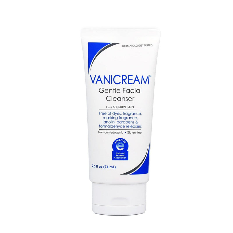 Vanicream Vanicream Gentle Facial Cleanser - 2.5 Fl Oz - Formulated Without Common Irritants For Those With Sensitive Skin Facial Cleansers White Smoke