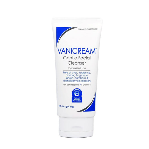 Vanicream Vanicream Gentle Facial Cleanser - 2.5 Fl Oz - Formulated Without Common Irritants For Those With Sensitive Skin Facial Cleansers White Smoke