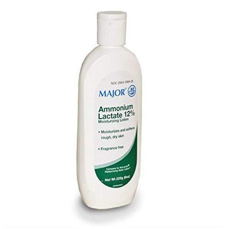 Major Major Ammonium Lactate 12% Moisturizing Lotion - 8 Oz Lotion & Moisturizer Lavender