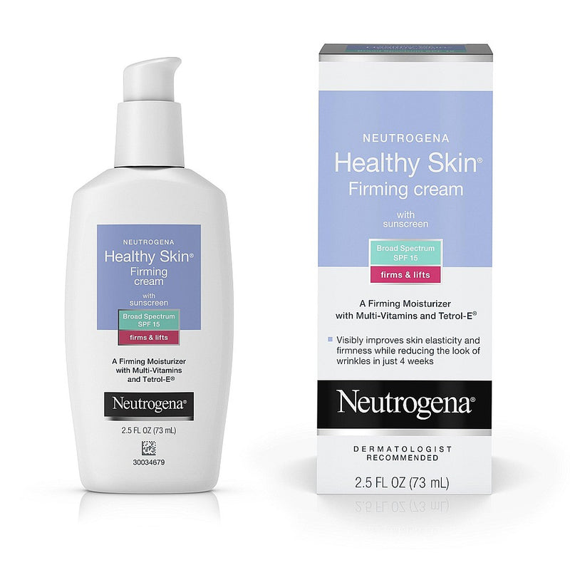 Neutrogena Neutrogena Healthy Skin Firming Face & Neck Cream, SPF 15 Health & Beauty White Smoke