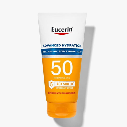 Eucerin Eucerin Sun Advanced Hydration SPF 50 Sunscreen Lotion - 5 Fl Oz Lotion & Moisturizer White Smoke