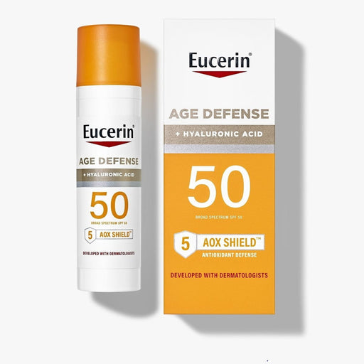 Eucerin Eucerin Sun Age Defense Face Sunscreen Lotion - SPF 50, 2.5 Fl Oz Sunscreen White Smoke