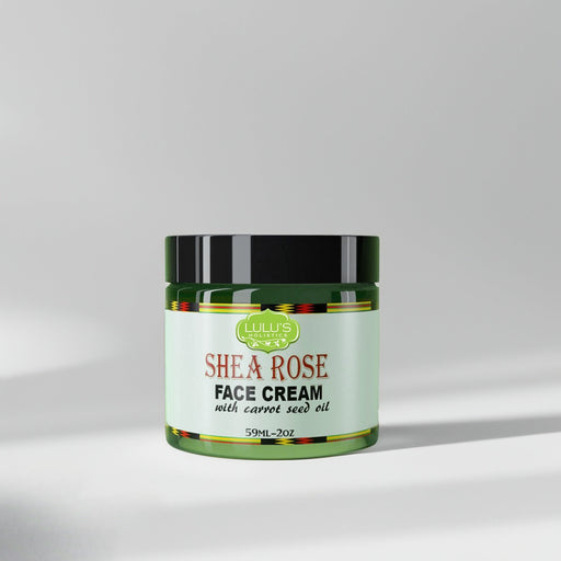 Lulu’s Holistics Rose & Carrot Seed Face Cream – Nourishing Brightening Cream facial moisturizer Light Gray 1 (2oz jar),2 (2oz jars),3 (2oz jars),4 (2oz jars)