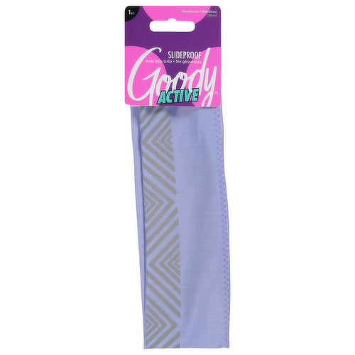 Goody Goody Athletique Headwrap, Reflective Personal Care Dark Gray