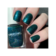 UberChic Beauty Party Dress - Holographic Polish Regular Polish Gray