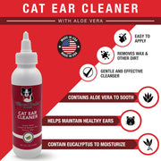 Warren London Cat Ear Cleaner Cat Supplies White Smoke