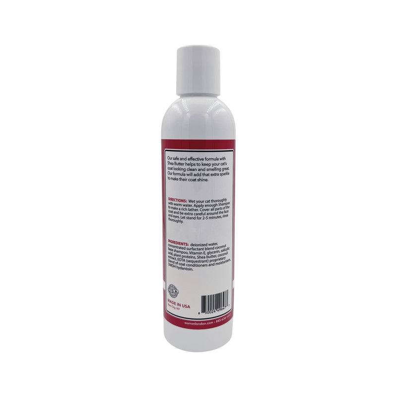 Warren London Cat Hypoallergenic Shampoo - Unscented Cat Supplies Gray