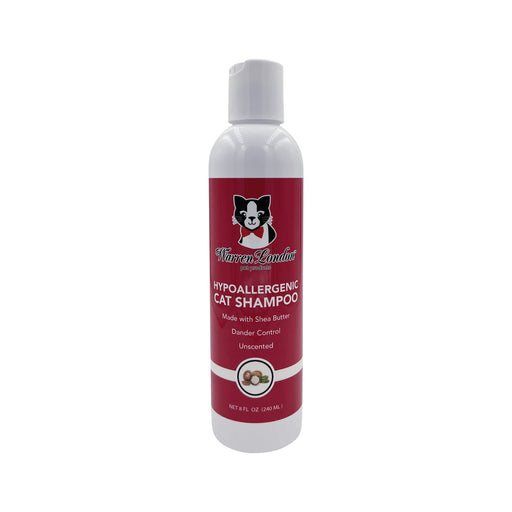 Warren London Cat Hypoallergenic Shampoo - Unscented Cat Supplies White Smoke