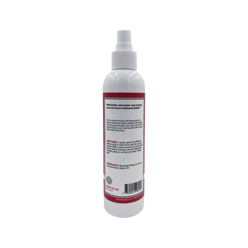 Warren London Cat Dry Shampoo - Citrus Cat Supplies White Smoke