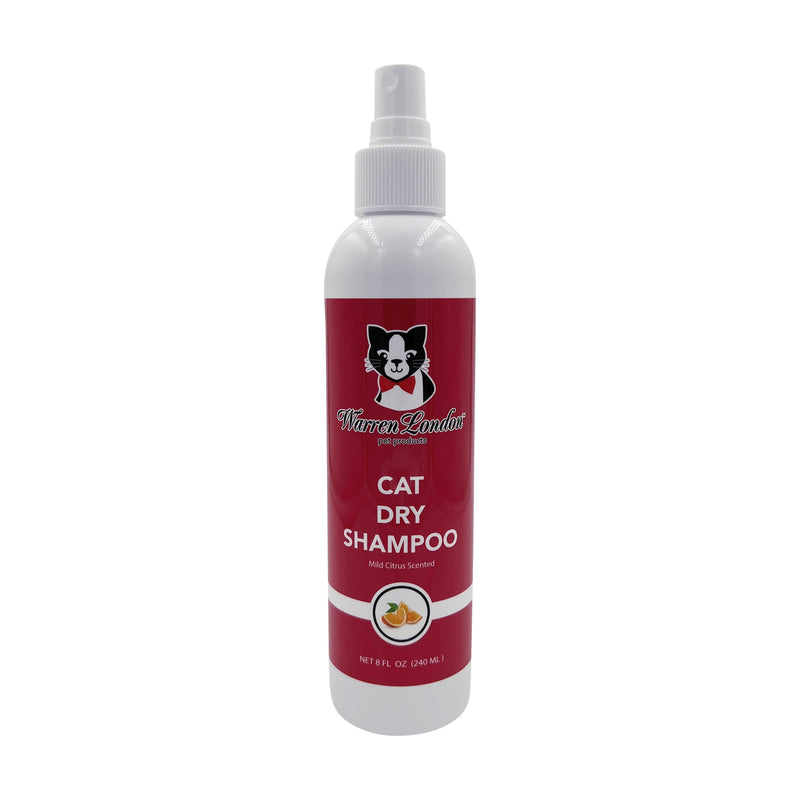 Warren London Cat Dry Shampoo - Citrus Cat Supplies White Smoke