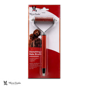 Warren London Dematting Rake Brush for Dogs and Cats Pet Combs & Brushes White Smoke