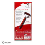 Warren London Dematting Rake Brush for Dogs and Cats Pet Combs & Brushes White Smoke