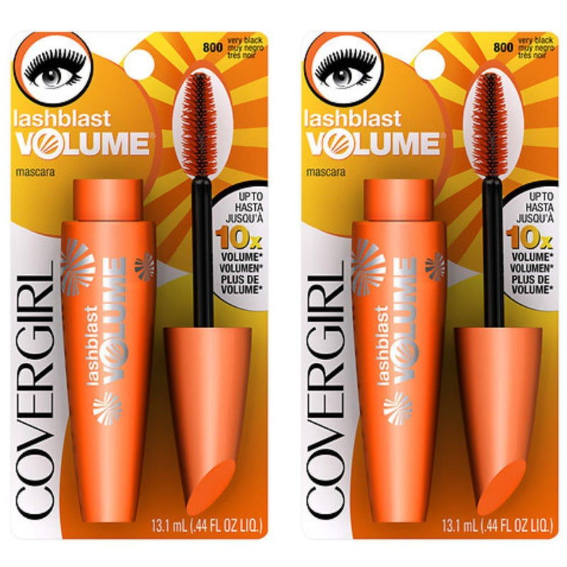 CoverGirl CoverGirl 800 Very Black Lash Blast Volume Mascara, .44 Fl Oz Liq Mascara White Smoke