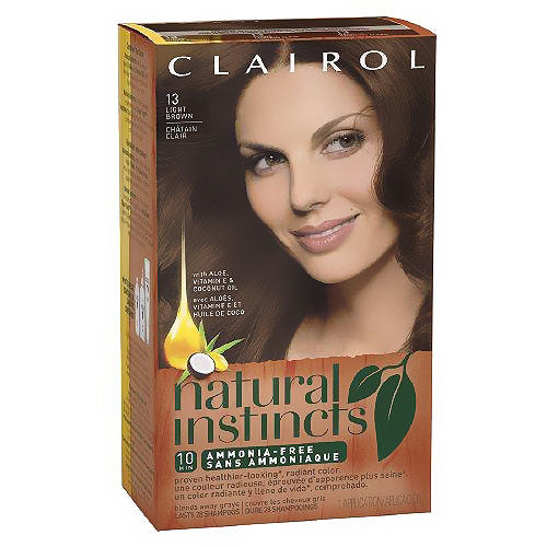 Natural Instincts Natural Instincts Non Permanent Color, Suede Light Brown 6 Hair Color Dark Slate Gray