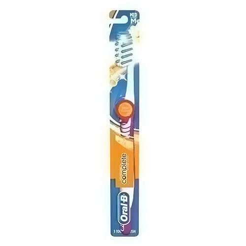Oral-B Oral-B Complete Toothbrush, Deep Clean, Med Toothbrushes Alice Blue