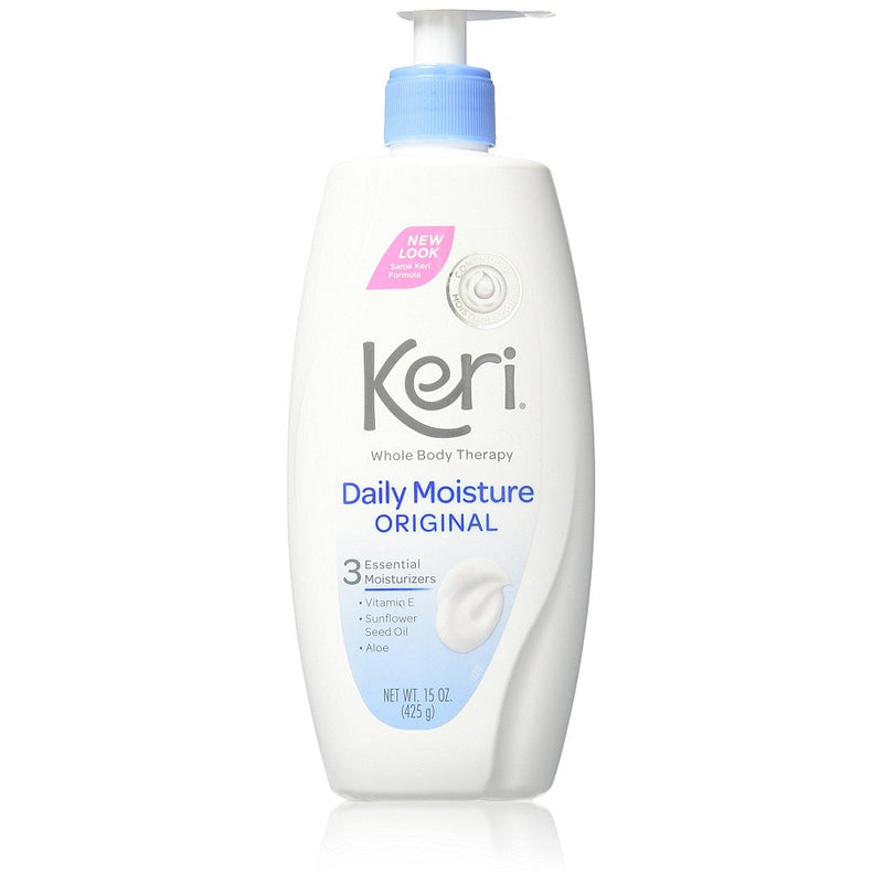 Keri Keri Whole Body Therapy, Daily Moisture, Original 15 Oz Health & Beauty White Smoke
