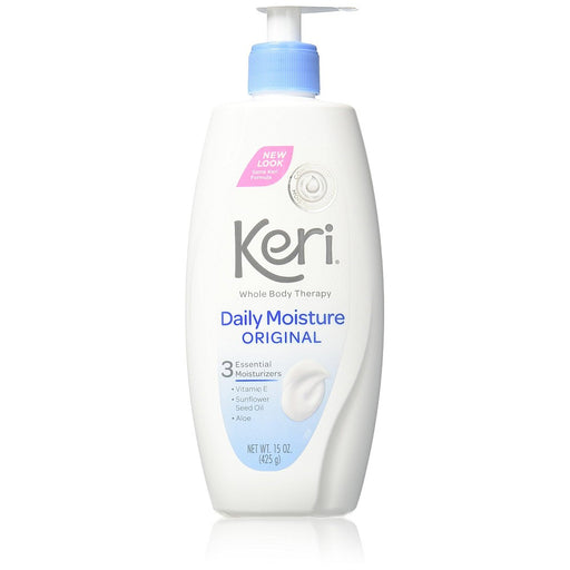 Keri Keri Whole Body Therapy, Daily Moisture, Original 15 Oz Health & Beauty White Smoke