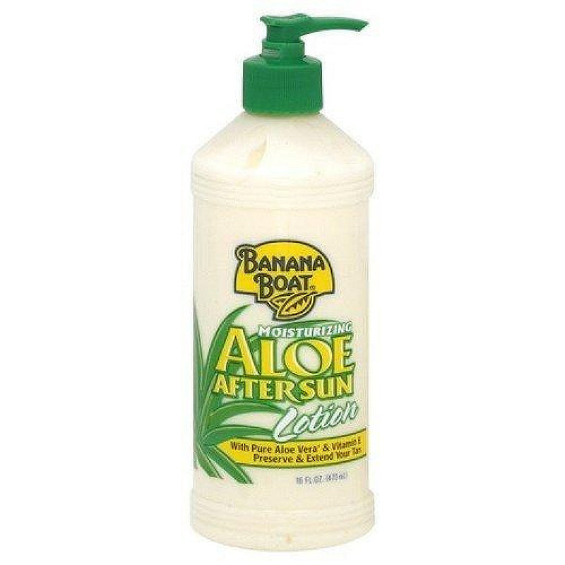 Banana Boat Banana Boat Aloe After Sun Lotion Pump 16 Ounce Lotion & Moisturizer White Smoke