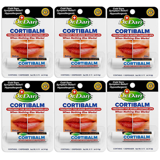Dr. Dan's Dr. Dan's Cortibalm Lip Balm For Chapped Lips Lip Balms & Treatments Lavender