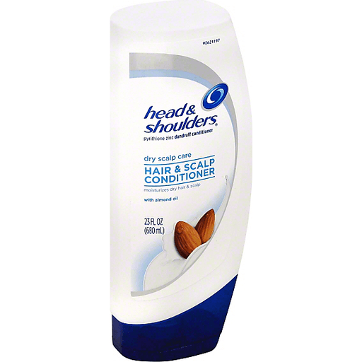 Head & Shoulders Head & Shoulders Dry Scalp Care With Almond Oil Conditioner 23.0 Fl. Oz Shampoo & Conditioner White Smoke