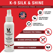 Warren London K9 Silk & Shine - Revitalize and Shines the Coat Spa Product White Smoke