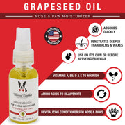 Warren London Grapeseed Oil Paw and Nose Revitalizer - Professional Size Spa Product White Smoke
