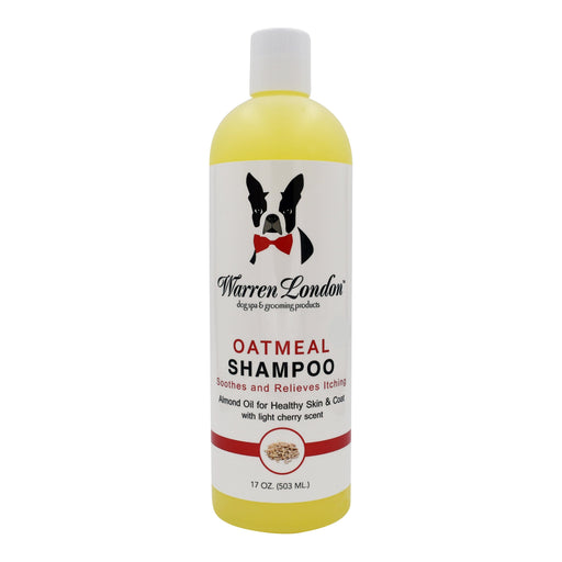 Warren London Oatmeal Shampoo - Cherry Scented - Professional Size Grooming Size Product White Smoke